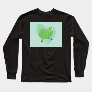 Green Easter Chicken Long Sleeve T-Shirt